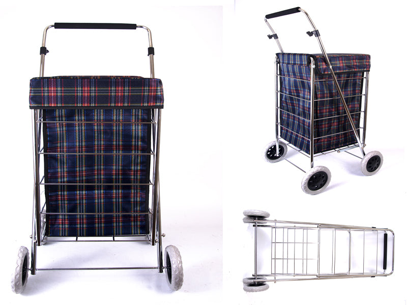 ST-FOUR-01 Navy Check 4 pcs image 0