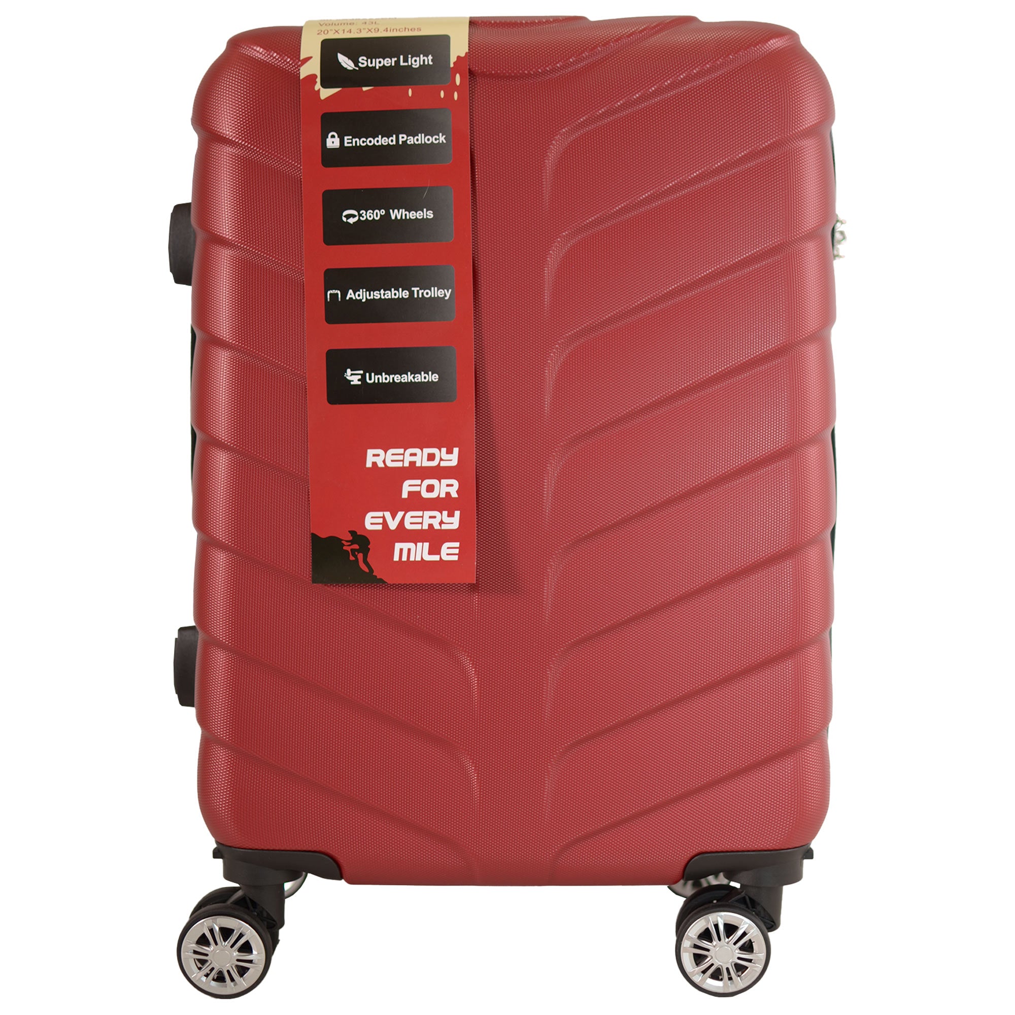 T-HC-CABIN-2025 Burgundy Box of 1pcs image 1