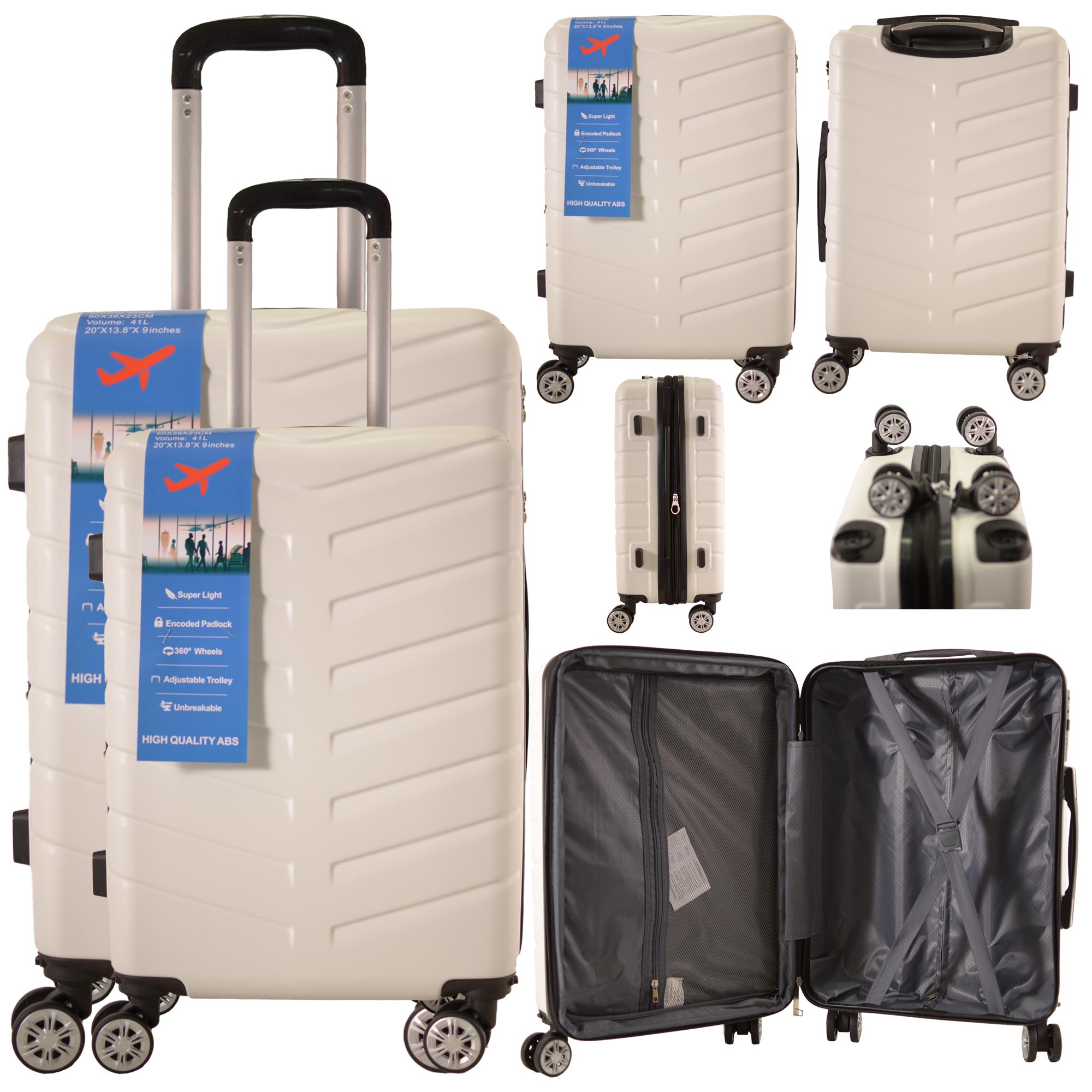 T-HC-1626/2026 Set of 2 White image 0