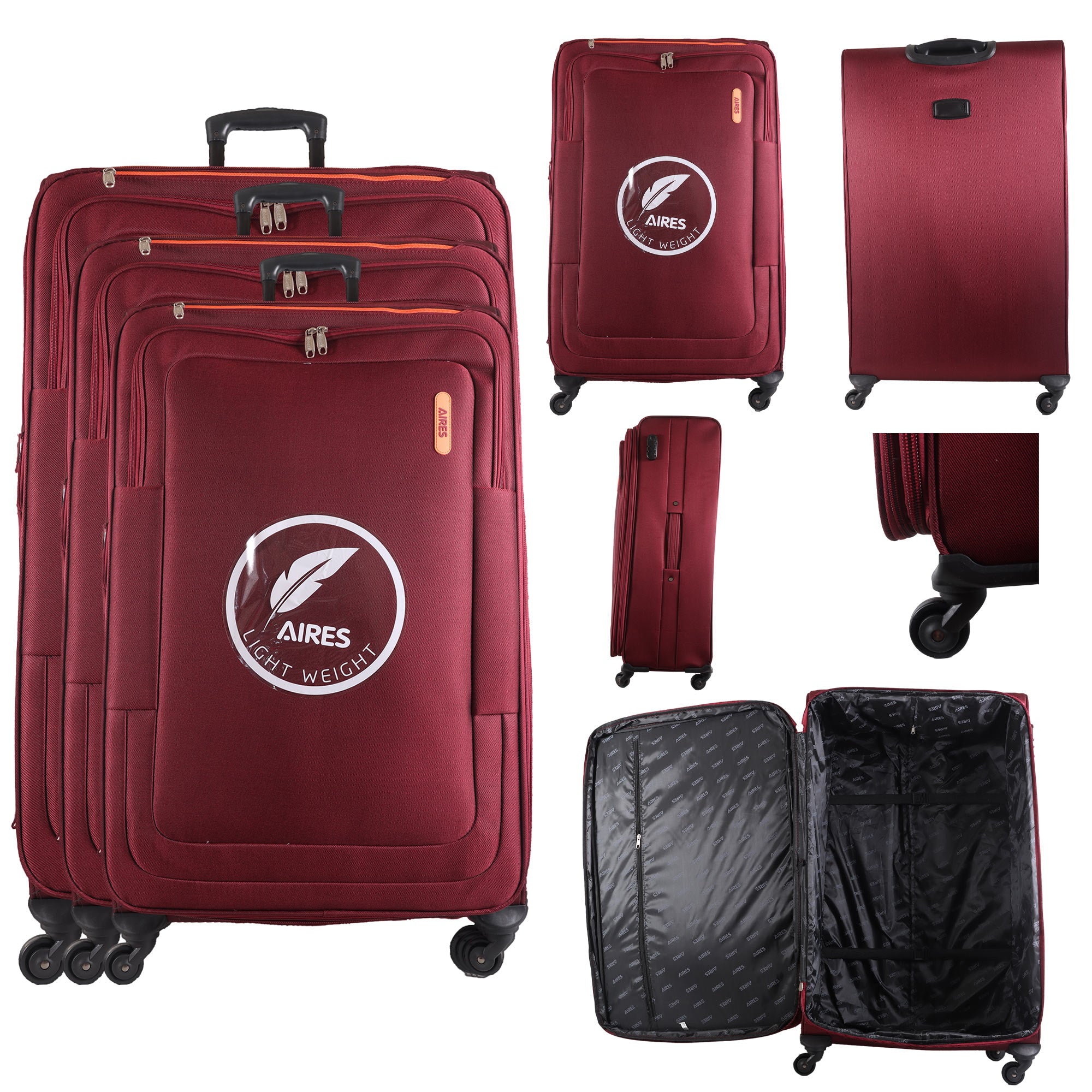 AR727 Set of 4 Soft Burgundy image 0