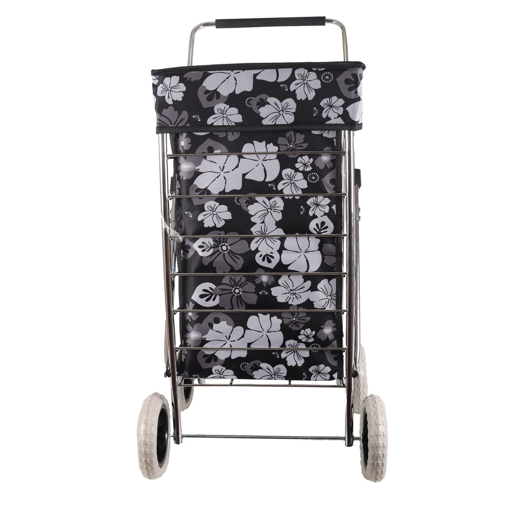 ST-FOUR-01 Black White Flower 4 pcs image 2