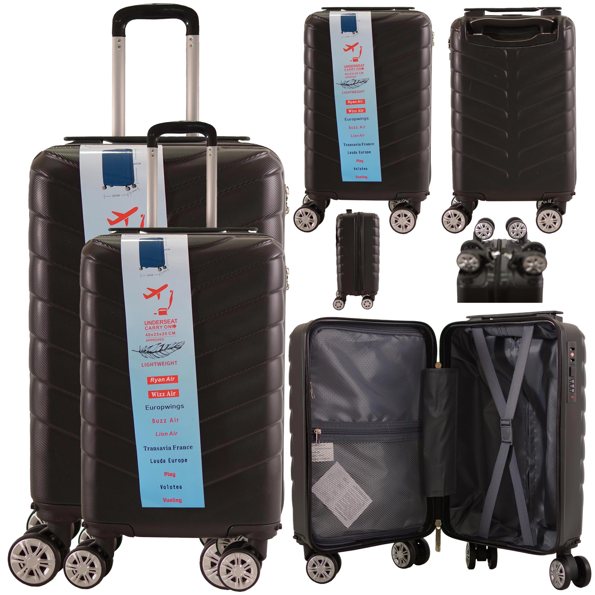 T-HC-1626/2026 Set of 2 Dark Grey image 0