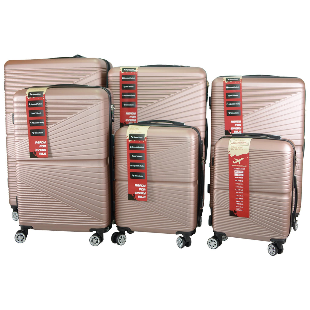 T-HC-612 Set of 6 Rose Gold image 0