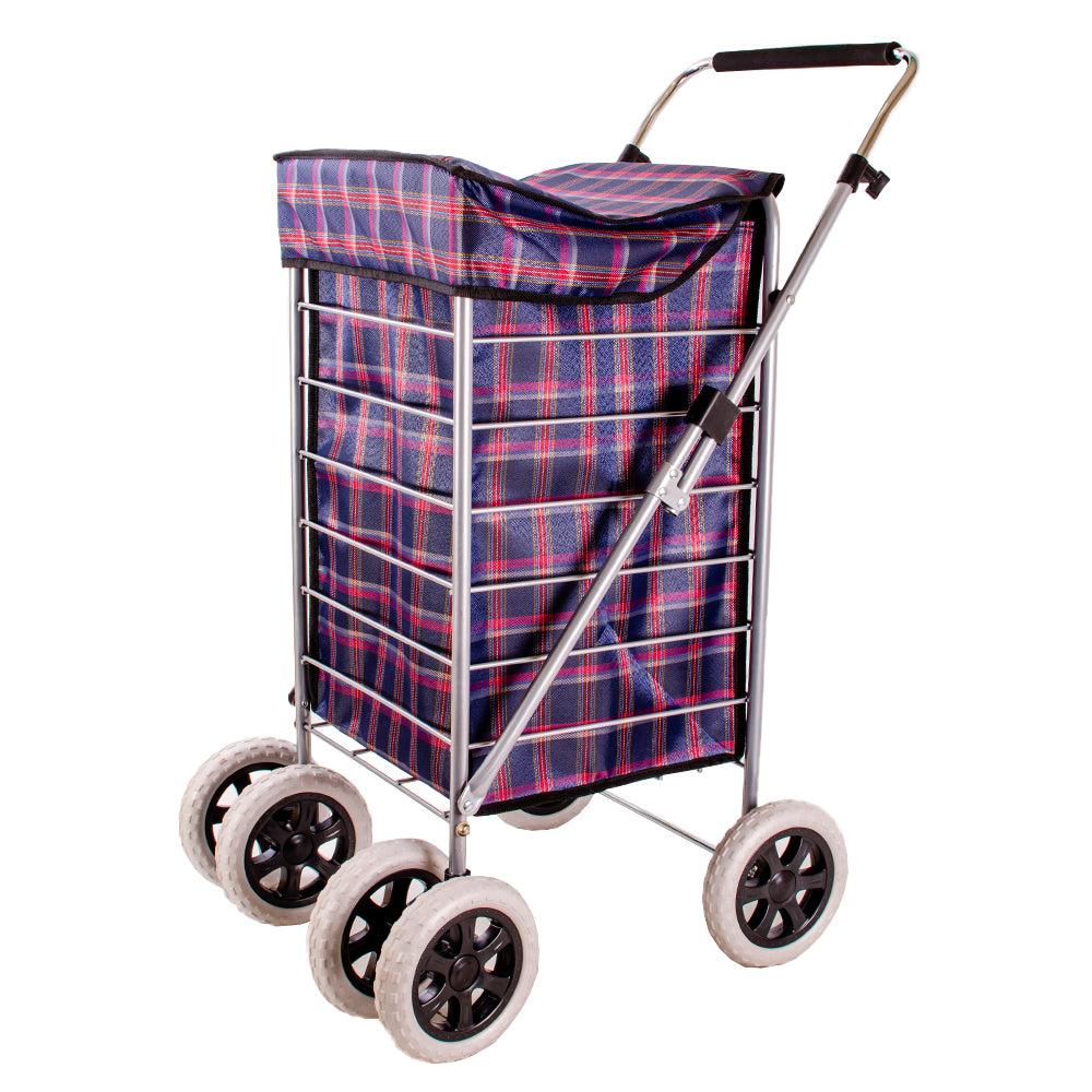 ST-SIX-01 Navy Check Box of 4 pcs image 1