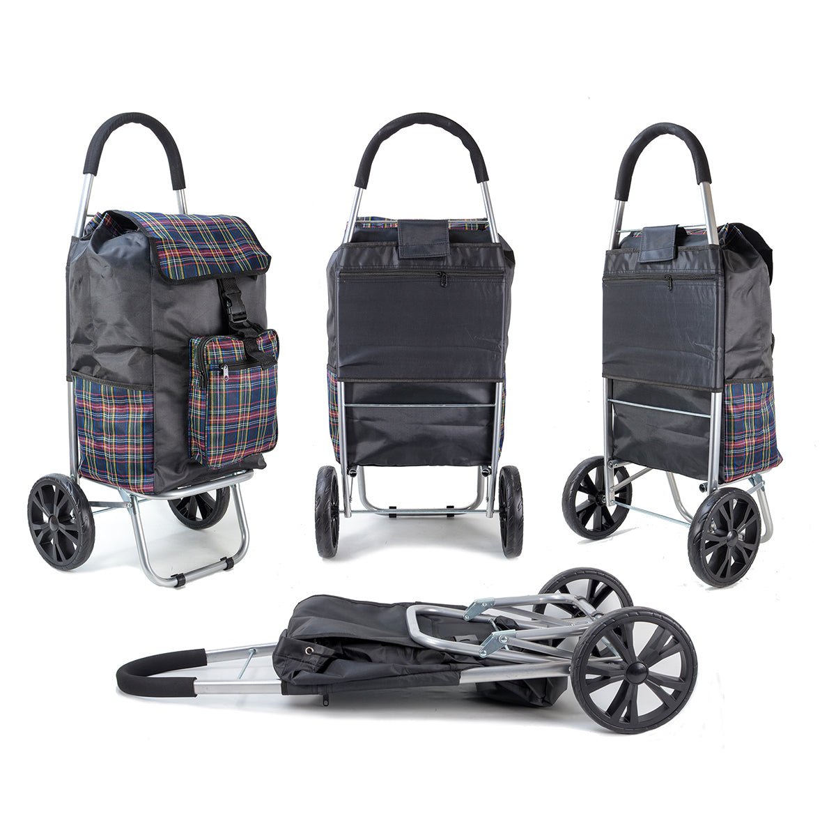 ST-CH-07 Navy Check Box of 6 pcs image 0