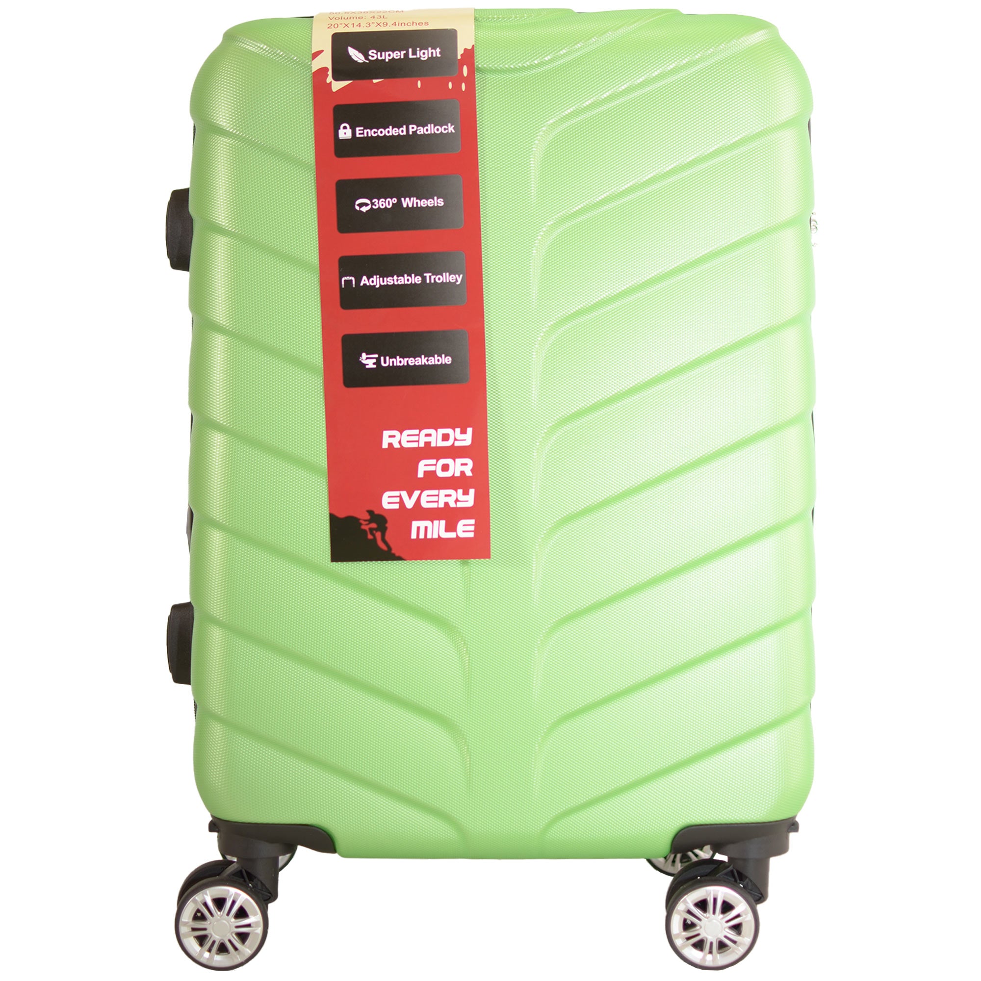 T-HC-CABIN-2025 Lime Green Box of 1pcs image 4