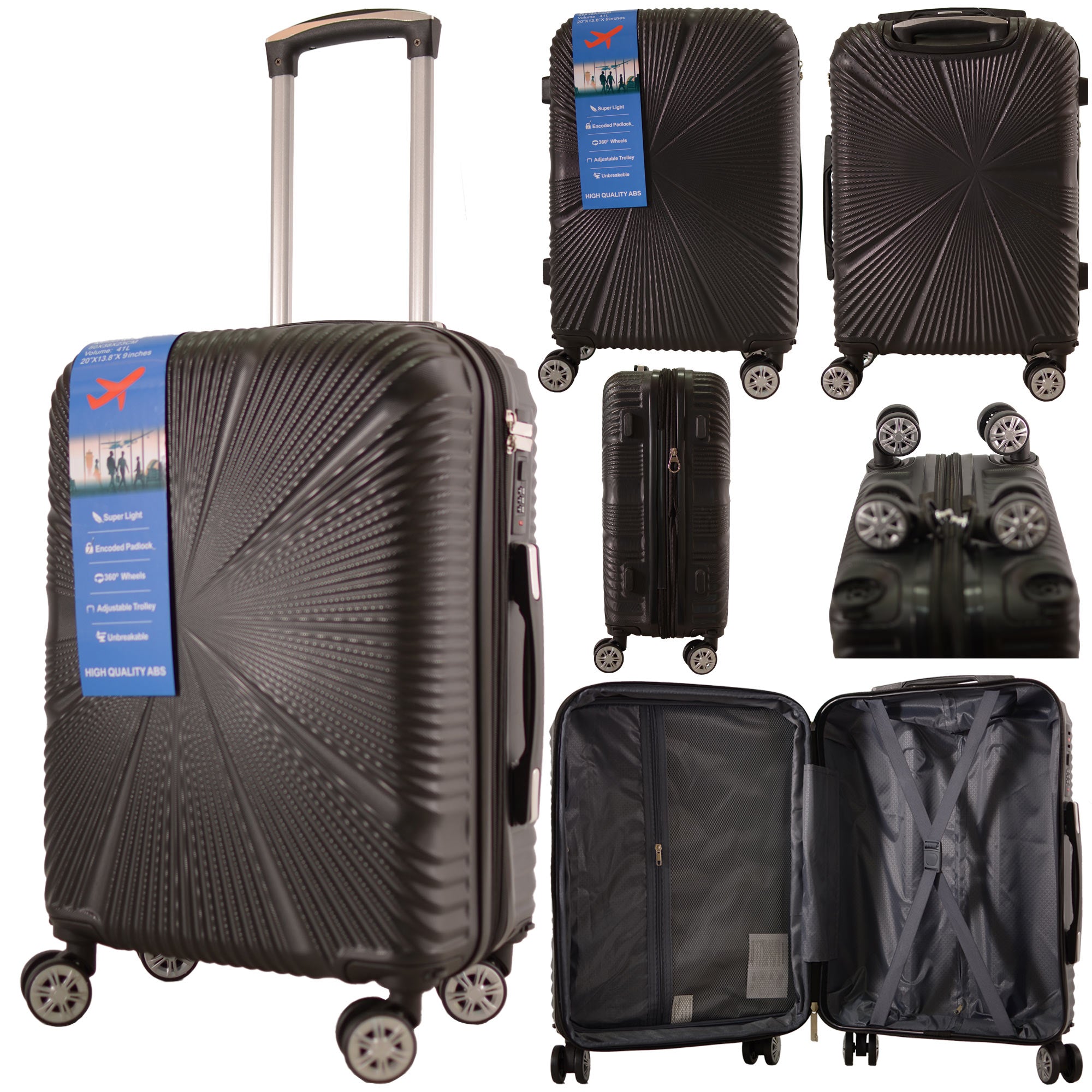 T-HC-1629/2029 Set of 2 Black image 7