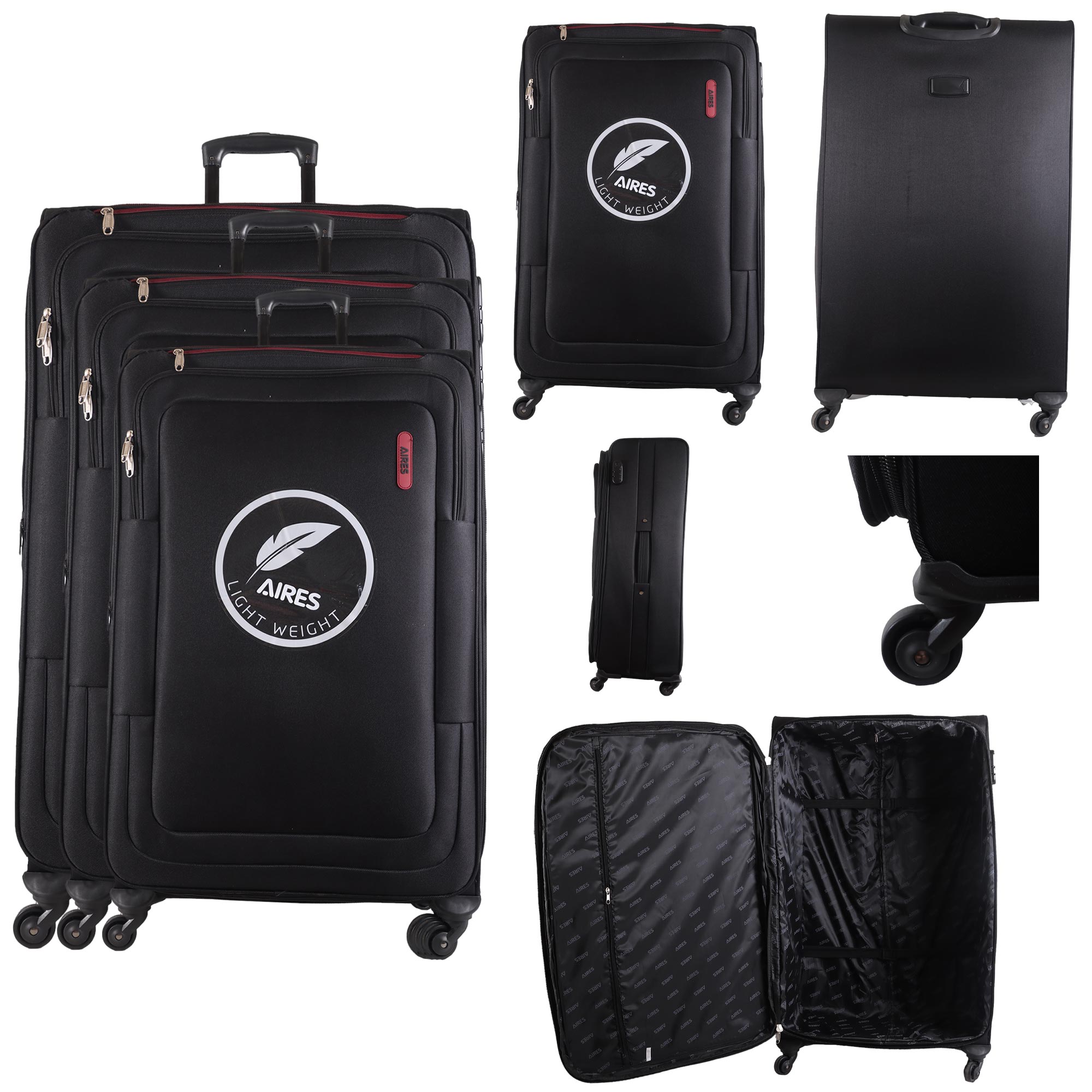 AR727 Set of 4 Soft Black image 0